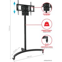 Кронштейн Arm Media PT-Stand-10 (черный)