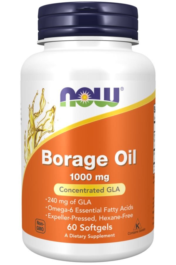

БАД Now Foods Borage Oil (60 капсул)