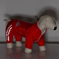 Комбинезон для животных Пижон Спорт 9667203 (M, красный)