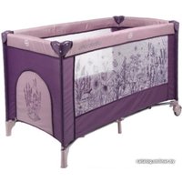 Манеж-кровать Amarobaby Multiform Flowers AMARO-26MFL-F (фиолетовый)