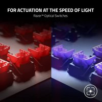 Клавиатура Razer Huntsman V2 TKL (черный, Razer Opto-Mechanical Red, нет кириллицы)