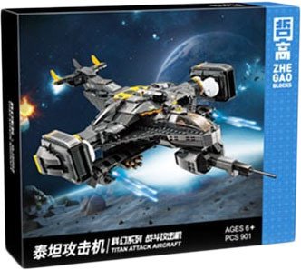 

Конструктор Zhe Gao QJ5002 Штурмовик Титан