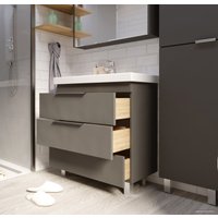  1Марка Тумба под умывальник Gaula 60Н 3я У92545 (черный)