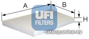 Салонный фильтр UFI 5309400