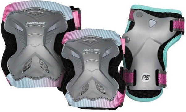 Комплект защиты Powerslide Pro Boys 906030 (розовый, XS)