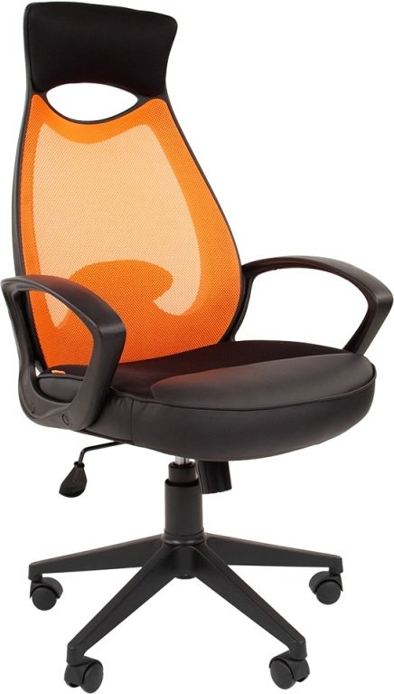 

Офисное кресло CHAIRMAN 840 (черный/оранжевый)