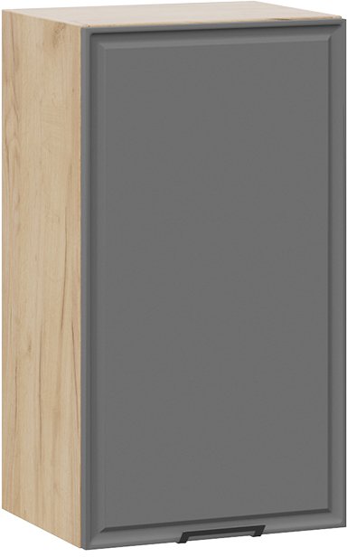 

Шкаф навесной Трия Белладжио 1В4 (дуб крафт золотой/софт графит)