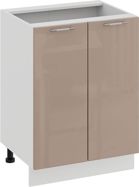 

Шкаф напольный Трия Весна 1Н6 (белый/кофе с молоком)