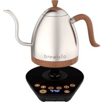 Электрический чайник Brewista Artisan Gooseneck 1л (нержавеющая сталь/дерево)