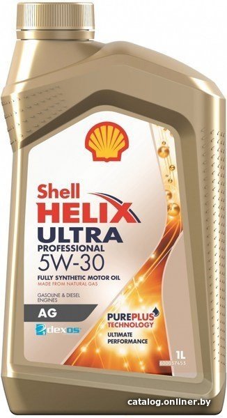 Моторное масло Shell Helix Ultra Professional AG 5W-30 1л