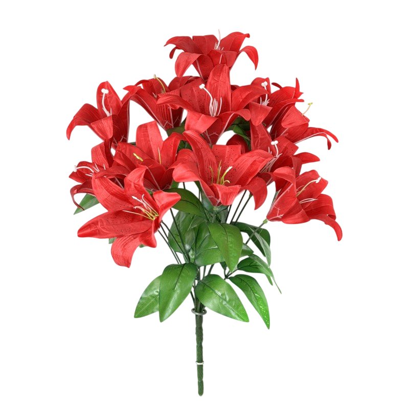 Искусственный букет KlrBy Лилии СН19к