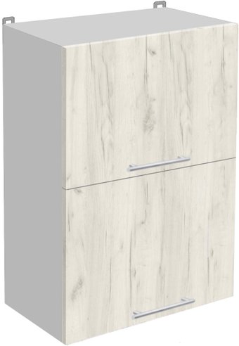 Шкаф навесной Артём-Мебель 500мм СН-114.82 (ДСП дуб крафт белый)