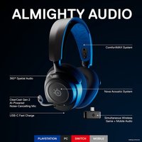 Наушники SteelSeries Arctis Nova 7P Wireless (черный)