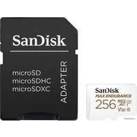 Карта памяти SanDisk microSDXC SDSQQVR-256G-GN6IA 256GB (с адаптером)