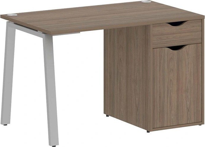 

Стол Riva Home Office VR.SP-3-118.1.A Silver (вяз благородный)