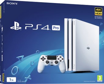 Sony PlayStation 4 Pro 1TB (белый)