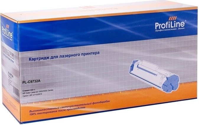 

Картридж ProfiLine PL-C9732A-Y (аналог HP C9732A)