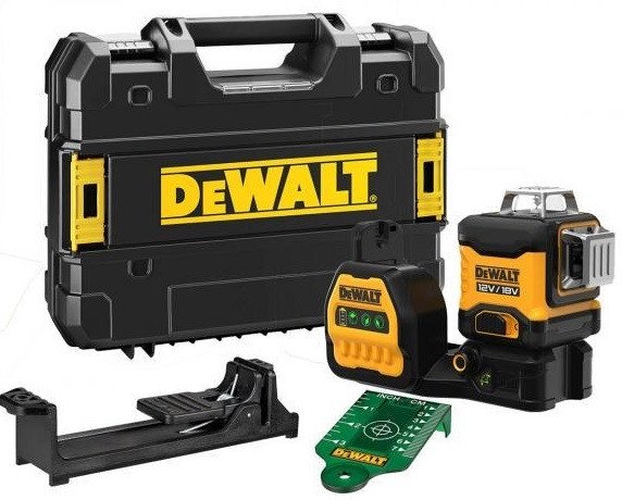 Лазерный нивелир DeWalt DCE089NG18 (без АКБ, кейс)