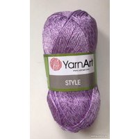 Пряжа для вязания Yarnart Style 674 50 г 185 м (сиреневый)