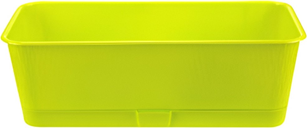 

Кашпо 5 Plast Прованс Балконный ящик (9.5 л, фисташковый, с подставкой)