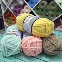 Пряжа для вязания Yarnart Dolce 100% микрополиэстер 761 100 г (120 м, лимон)