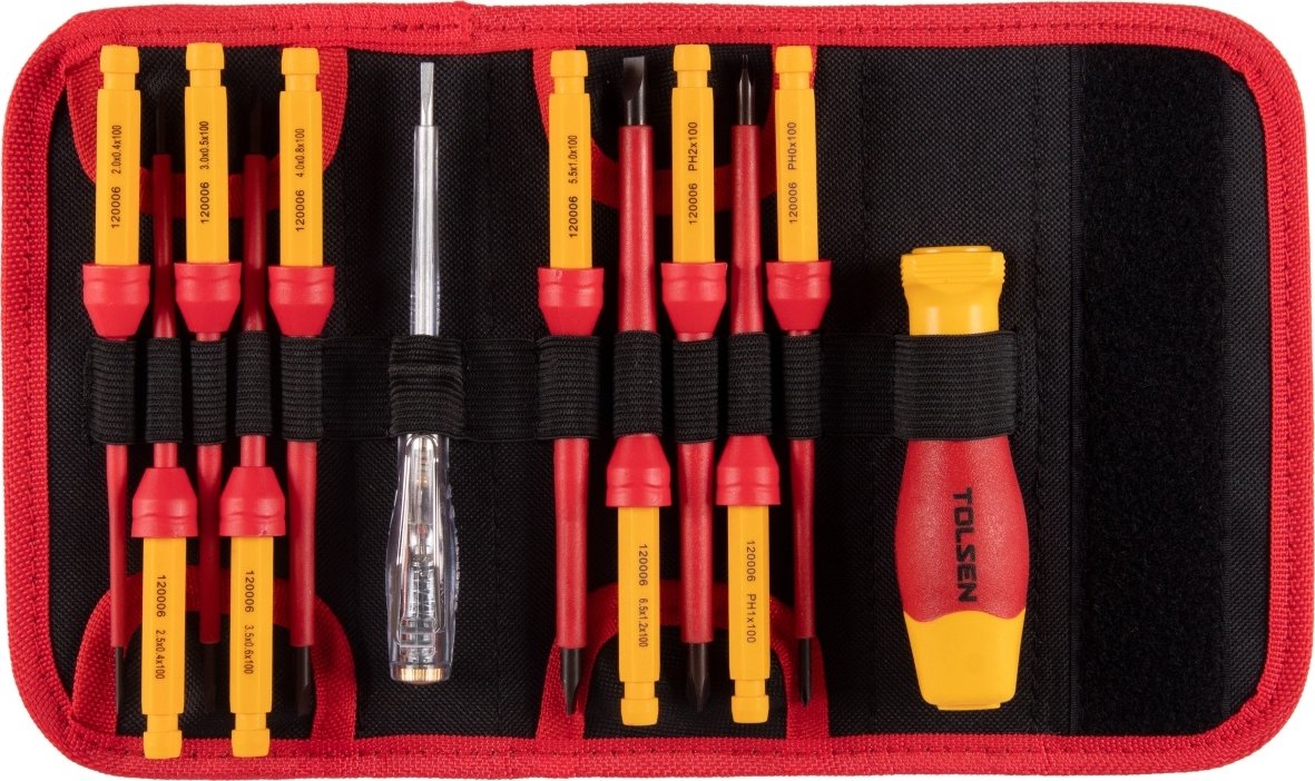 

Набор отверток Tolsen TTV33212 (12 предметов)