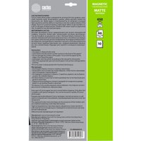 Бумага с магнитным слоем CACTUS матовая A6 650г/м2 10 л CS-MMA665010