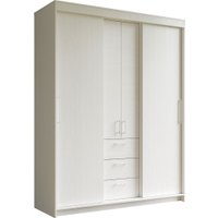 Шкаф-купе Евва Престиж без зеркал ПР-4D2Z3S (бодега белый)