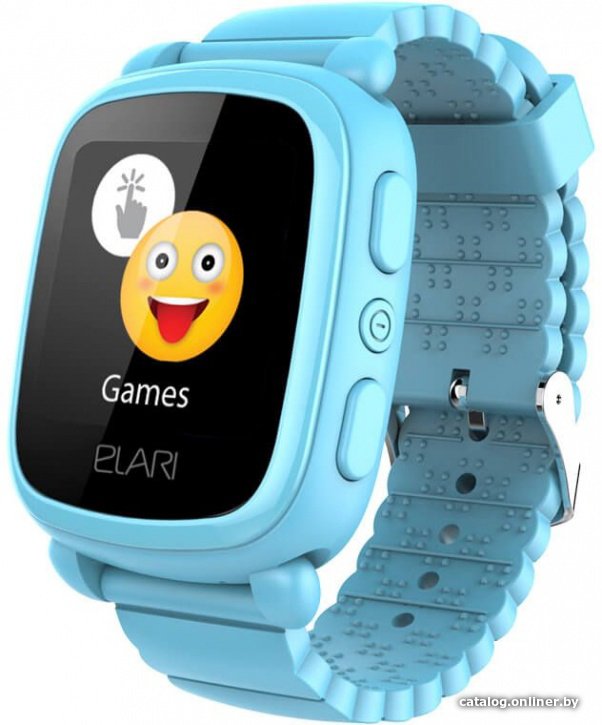 Детские умные часы Elari KidPhone 2 (синий)
