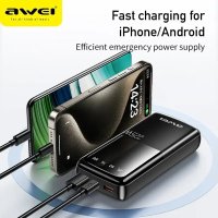Внешний аккумулятор Awei P13K 20000mAh (черный)