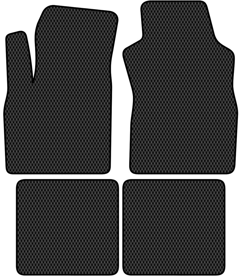 

Комплект ковриков для авто Alicosta Fiat Panda (хэтчбек 5 дв / 169) 2003 - 2012 (черный, ромб)