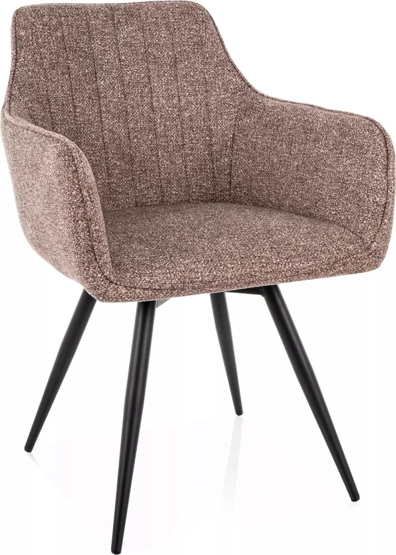 

Стул с подлокотниками Signal Ballo (Leo 32 темно-бежевый/черный)