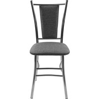 Стул ВВР Марсель (серый/хром, рогожка)
