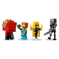 Конструктор LEGO Minecraft 21266 Битва за лаву Нижнего мира