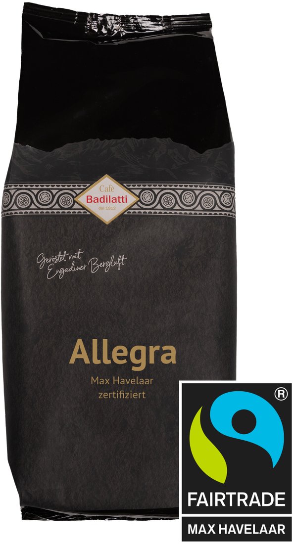 

Кофе Cafe Badilatti Allegra Max Havelaar зерновой 1 кг