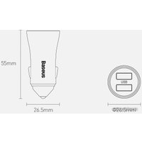 Автомобильное зарядное Baseus TZCCJD-A0G