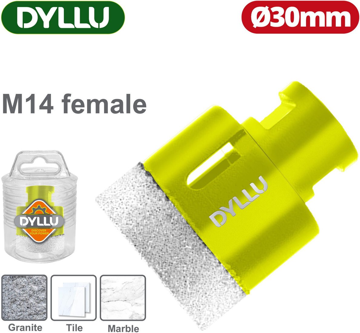 

Коронка Dyllu DTKJ8K30