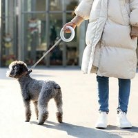 Поводок-рулетка Moestar UFO Retractable Leash 2 Air (черный)