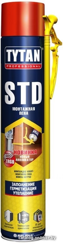 Монтажная пена Tytan Professional STD Эрго 750 мл