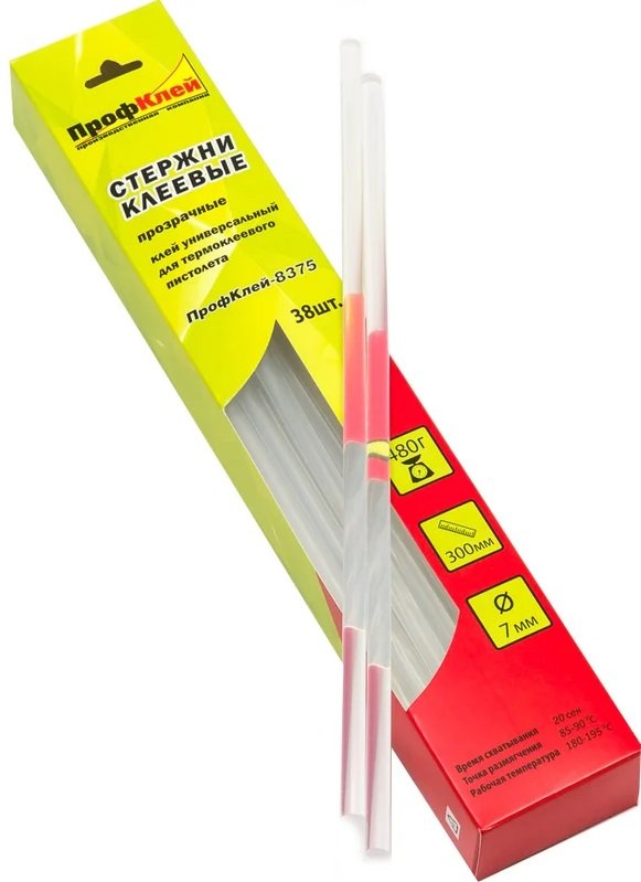 

Клеевые стержни ПрофКлей 8375 (38 шт)
