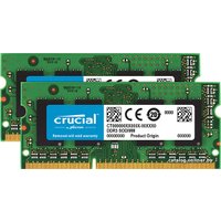 Оперативная память Crucial 2x8GB DDR3L SODIMM PC3-10600 CT2C8G3S1339MCEU