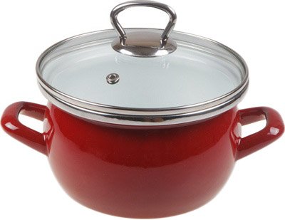 

Кастрюля Omelia 1-2415111 (бордовый)