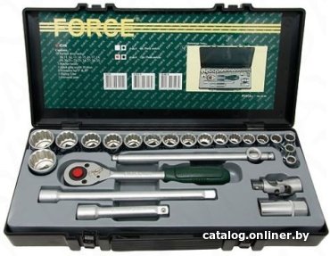 Набор трещотка с головками Force 4246-5 (24 предмета)