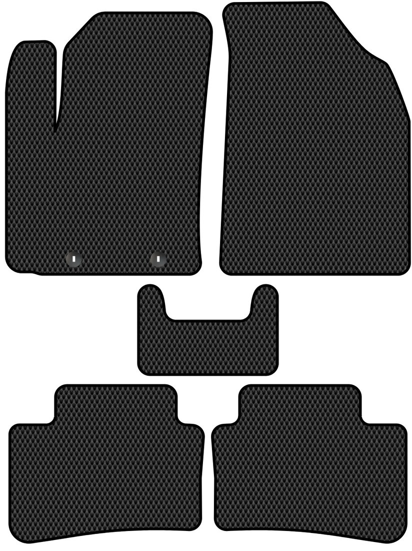 

Комплект ковриков для авто Alicosta Hyundai Creta II (suv / SU2) 2020 - Н.В. (черный, ромб)