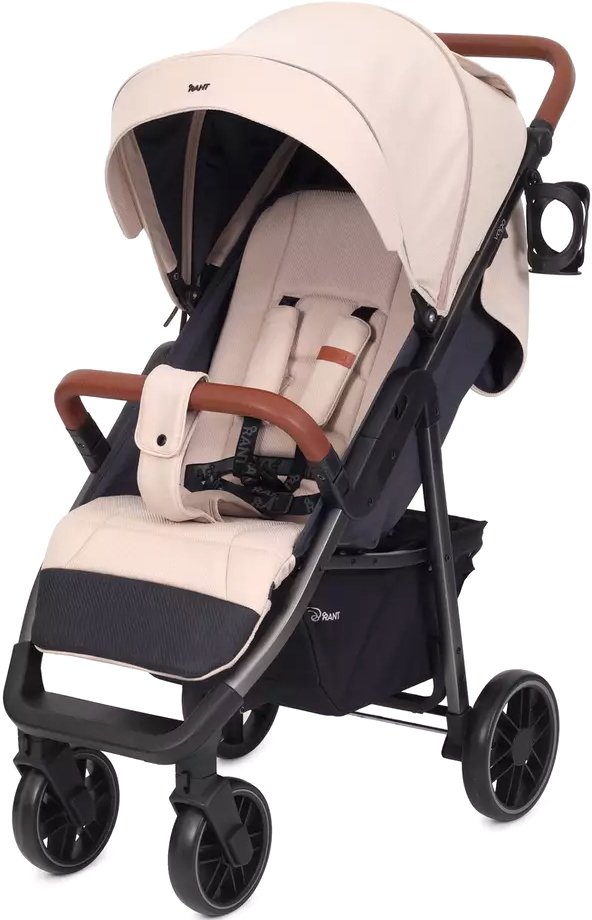 

Коляска прогулочная «книга» Rant Vega 2023 RA057 (beige)