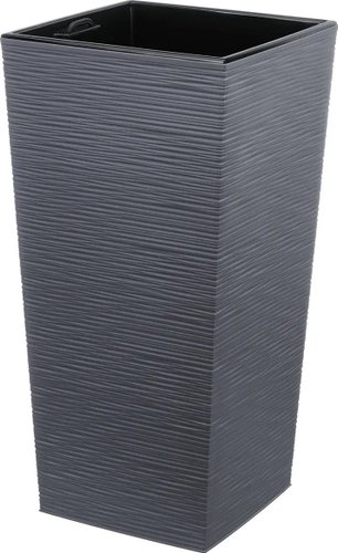 Кашпо El Casa Финезия джут 650171 (антрацит)