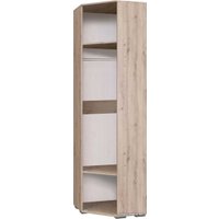 Шкаф распашной Bravo Мебель Имидж №7 угловой (дуб бонифаций/вольфрам)