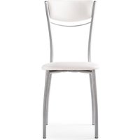 Стул Woodville Goki (белый полимер/светлый мусс)