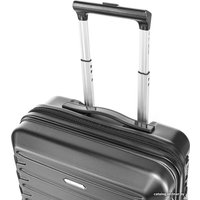 Чемодан-спиннер Verage Crust 17106-1+ 55 см (черный)