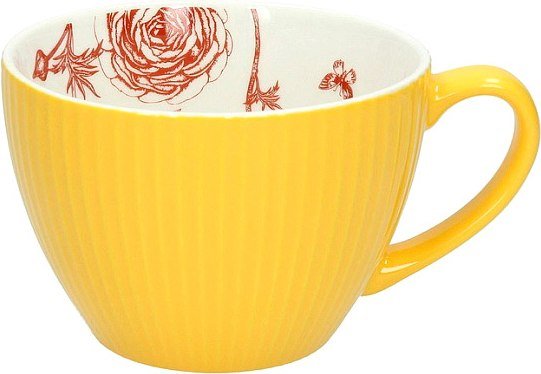 

Чашка Andrea Fontebasso Milk & Coffee Breakfast Time NL614C52860 (желтый)